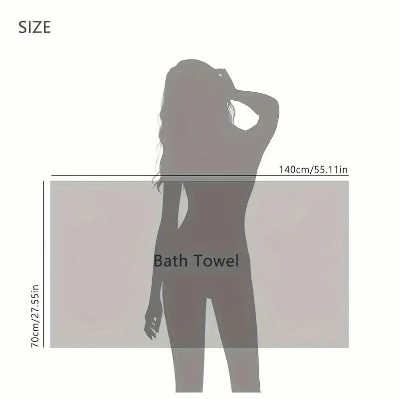 Fixora™ Microfiber 300 GSM Bath Towel