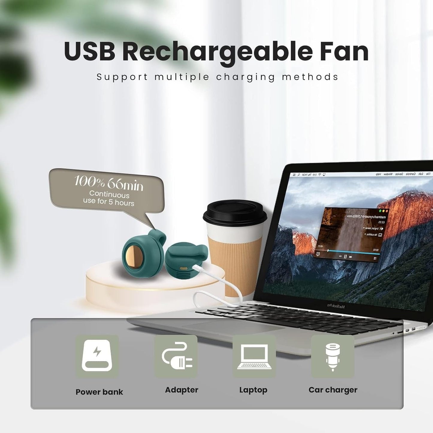 Mini Portable Pocket Fan