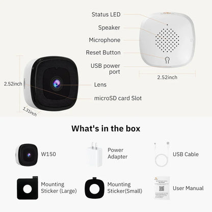 ChroMax 3MP 2K Dual-Band Indoor Security Cam