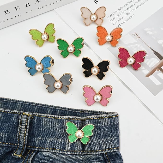 6pcs/1 pack Waist Tight Button