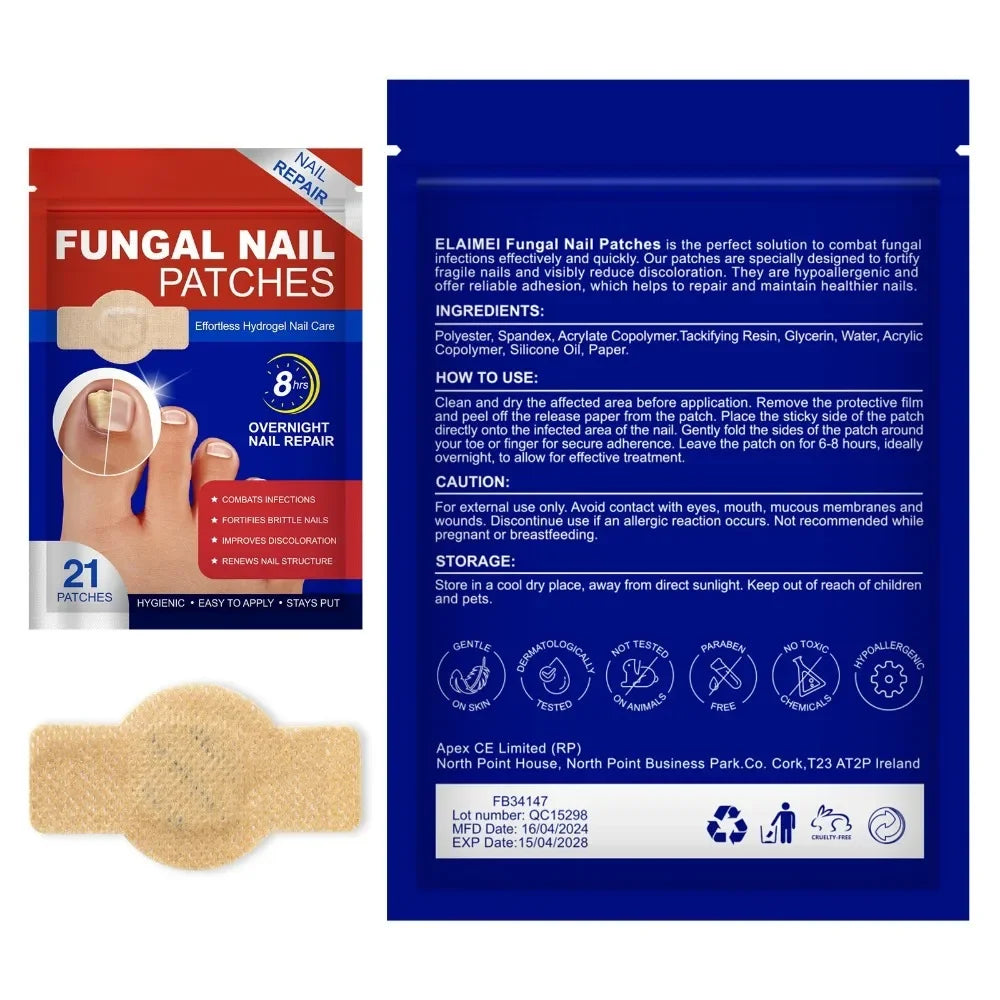 #1 Fungal Nail Patches 21 Pcs